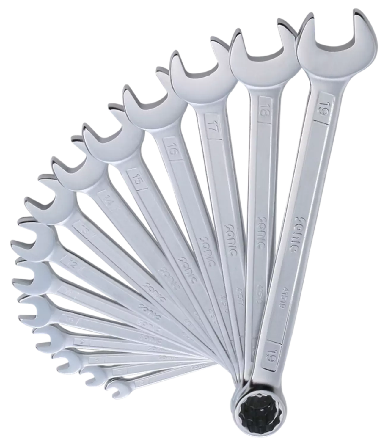 Sonic 601401 Ringsteeksleutel Set In Etui - 14 Delig thumbnail 2