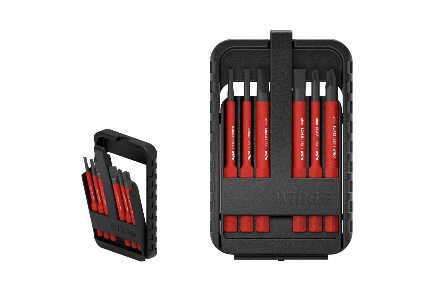 Wiha SB2831B801 6-delige VDE SlimBit Set In Bitbox - Zeskant