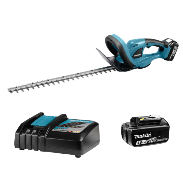 Makita DUH523RF 18V Li-Ion Accu Heggenschaar Set (1x 3.0Ah Accu) - 520 Mm EAN: 88381673709