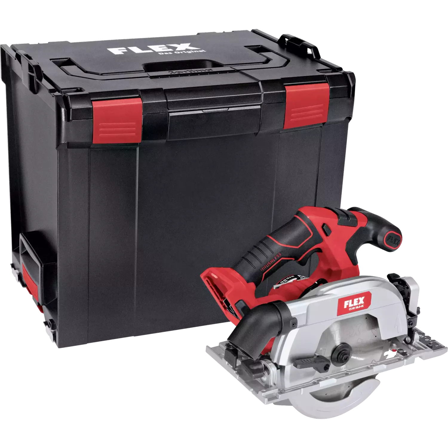 Flex CS 62 18.0-EC 18V Li-Ion Accu Handcirkelzaag Body In L-Boxx - 165mm