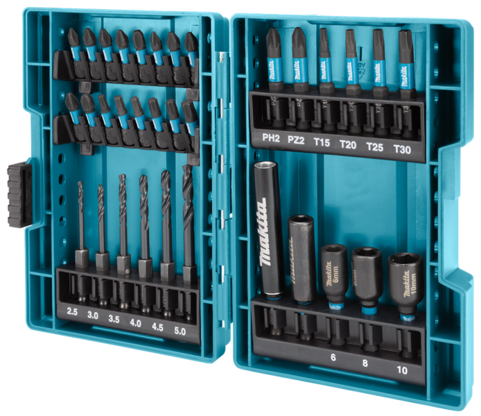 Makita B-66896 33-delige Boor-/slagschroefbitset - Detailed view of the product