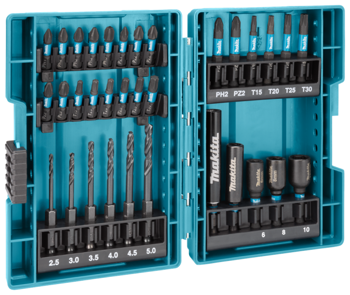 Makita B-66896 33-delige Boor-/slagschroefbitset - Detailed view of the product