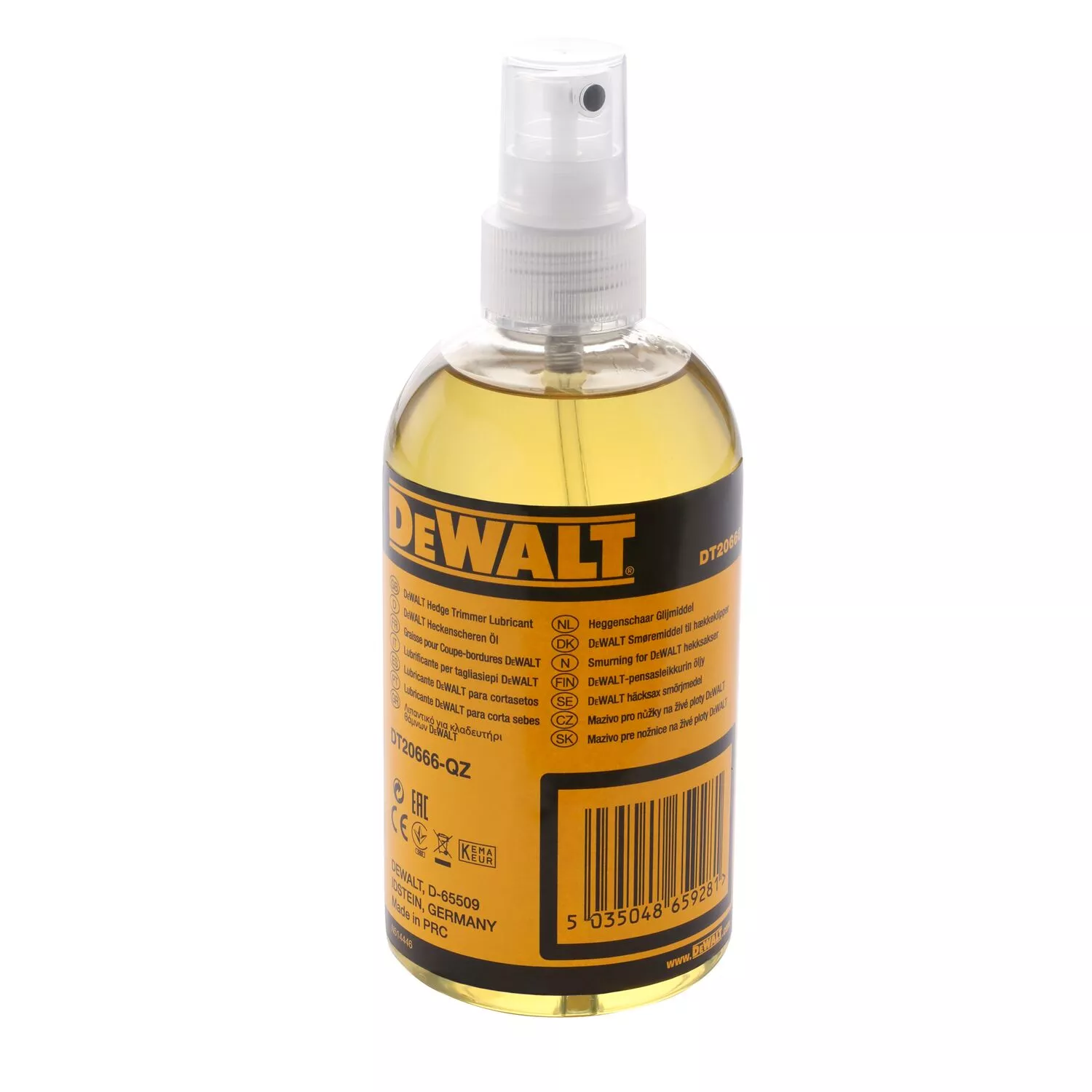 DeWALT DT20666 Oliespray Voor Heggenscharen - 300ml afbeelding