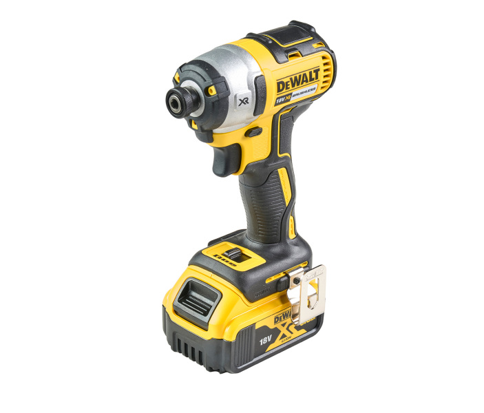 DeWALT DCK368P3T-QW 18V Li-ion XR Accu 3 Delige Combiset (3x 5.0Ah) In TSTAK - Koolborstelloos - Detailed view of the product