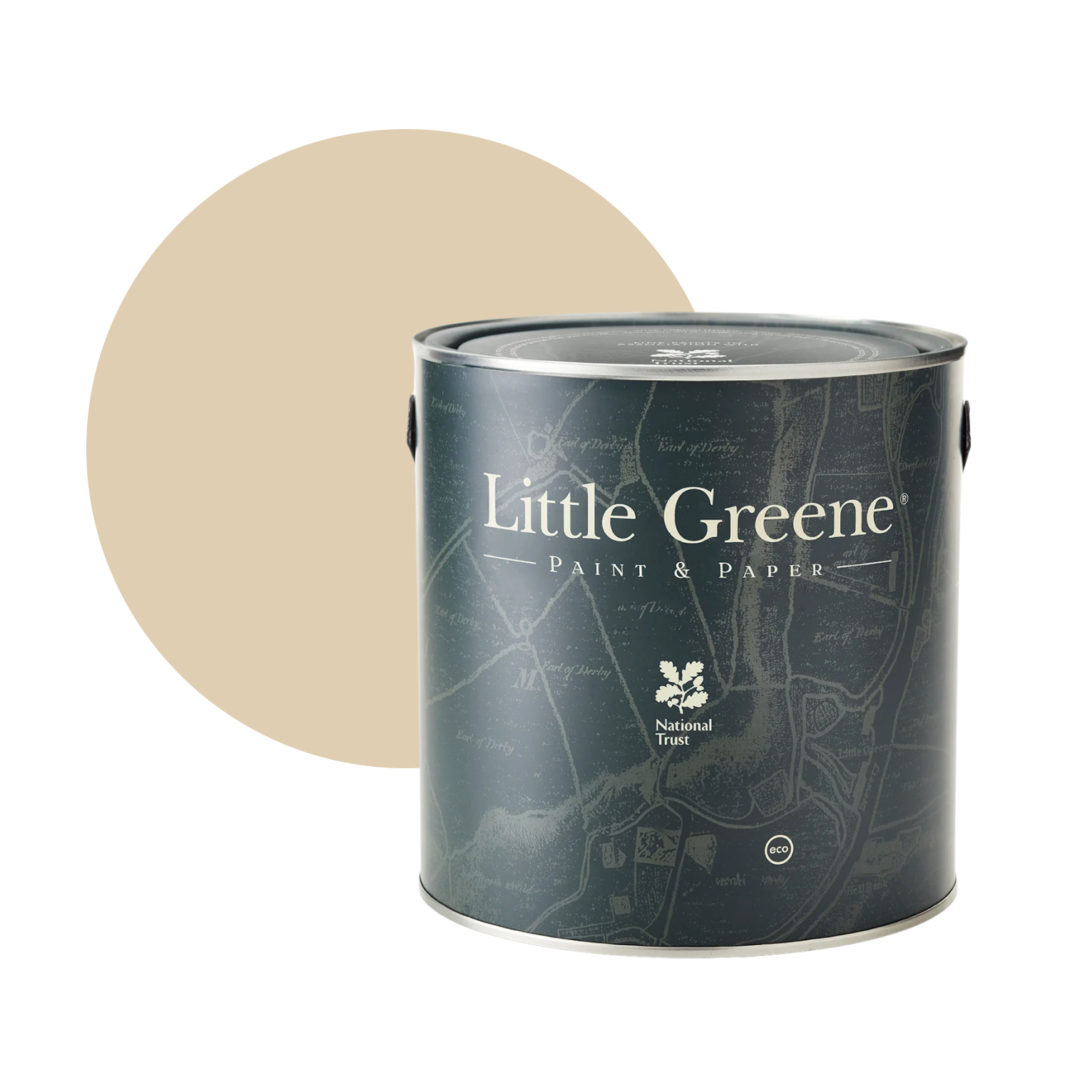 Little Greene Tom's Oil Eggshell - Travertine No. 319 - 2,5L