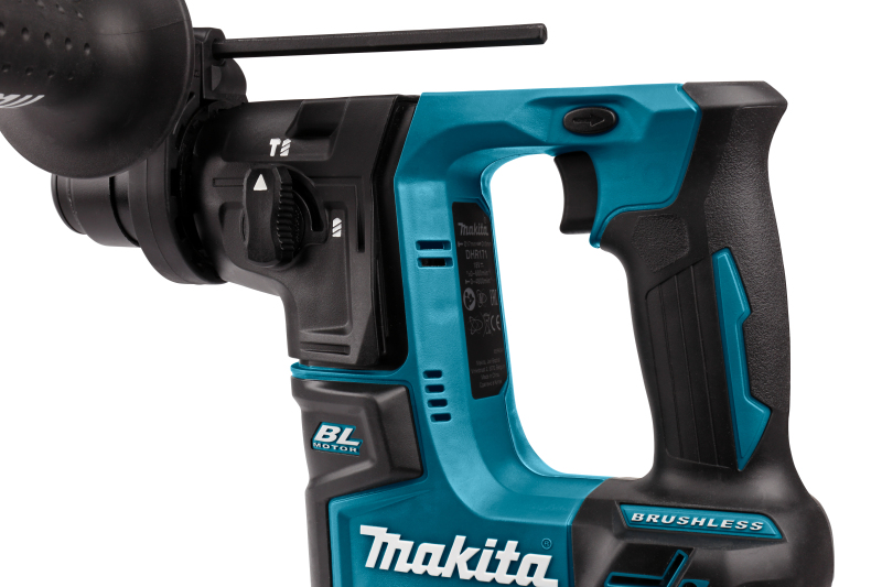 Makita DHR171RFJ 18V Li-Ion Accu SDS-plus Boorhamer Set (2x 3,0Ah Accu) In Mbox - 1,2J - Detailed view of the product