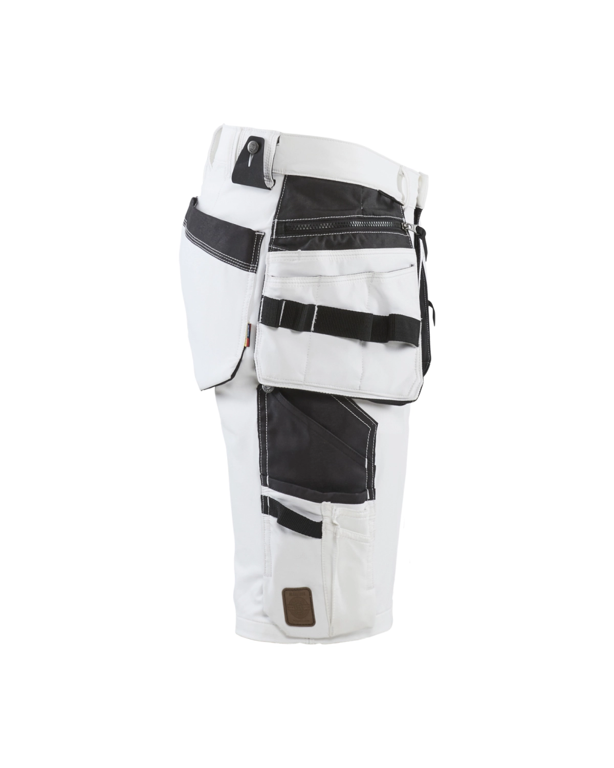 Blåkläder 1088 Werkbroek Kort Voor Schilder/stucadoor Met 4-weg Stretch - Wit/donkergrijs - 50 (M) thumbnail 3