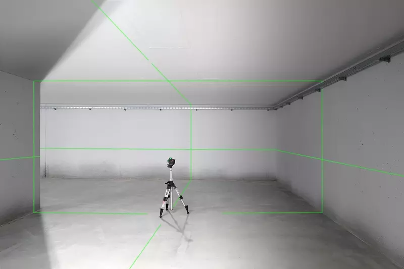 Sola PLANO 3D Green Professional 360° Kruislijnlaser In Koffer - Groen - Detailed view of the product