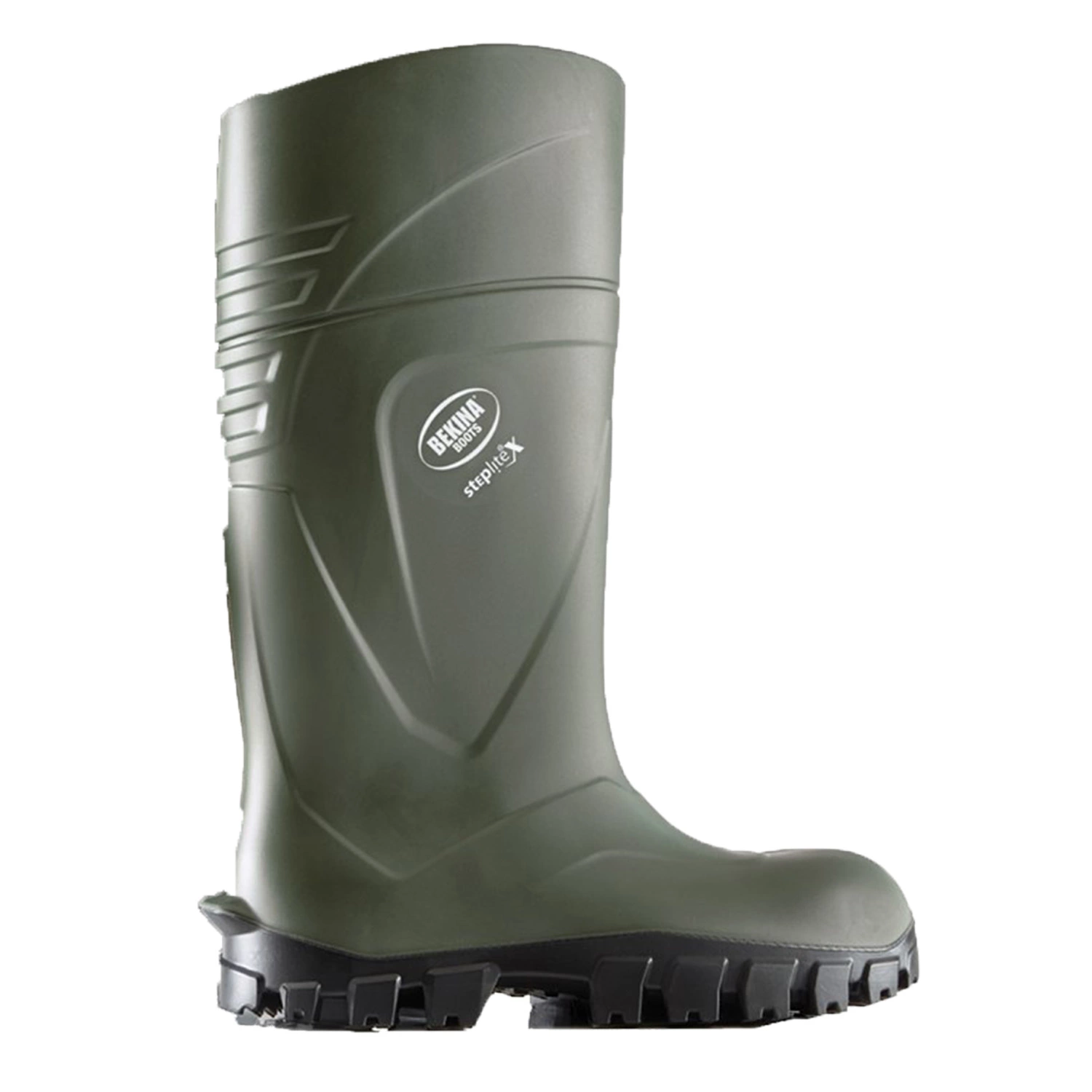 Bekina Boots Steplite X Solidgrip S5 Laarzen Groen/zwart - Maat 42