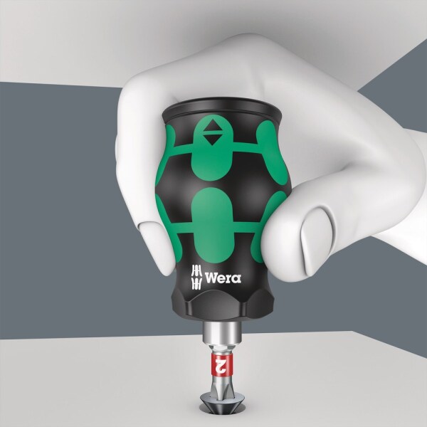 Wera 05008875001 Kraftform Kompakt Stubby Magazin 3 Bitschroevendraaier - 6 In 1 Multi-bit - Detailed view of the product