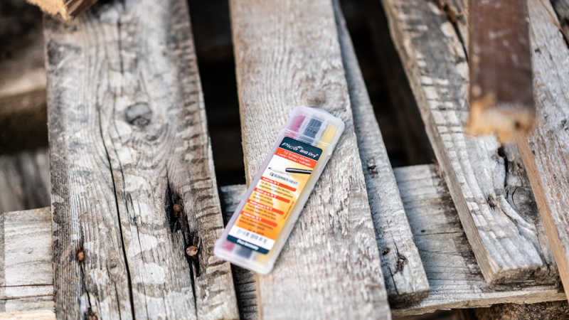 Pica 6070 BIG-Dry Navullingen SUMMERHEAT - Grafiet - Geel - Rood - Detailed view of the product
