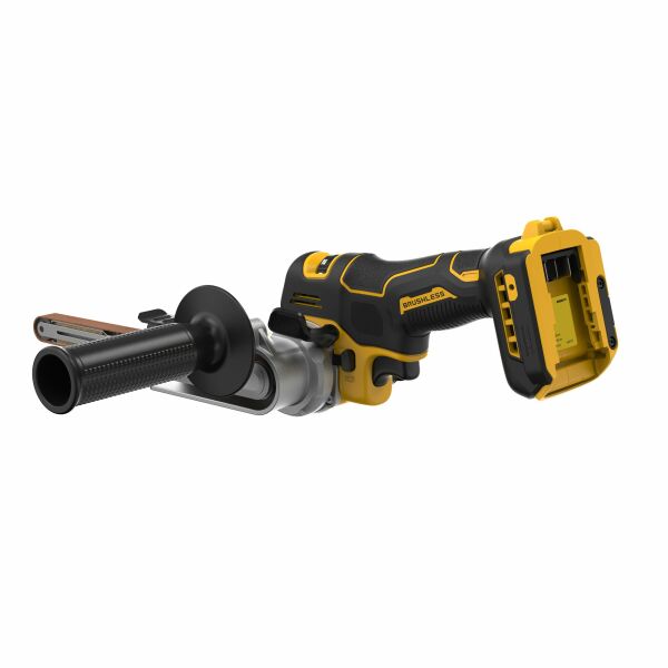 DeWALT DCM200NT 18V Li-ion XR Accu Stripschuurmachine In TSTAK - 13mm - Detailed view of the product