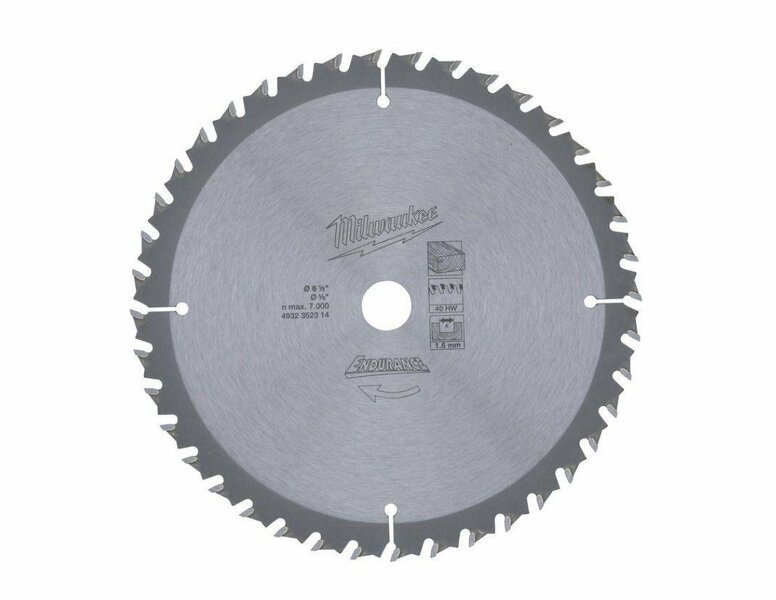 HM Cirkelzaagblad | 165 x 15,87 x 24T | Hout/MDF/Laminaat