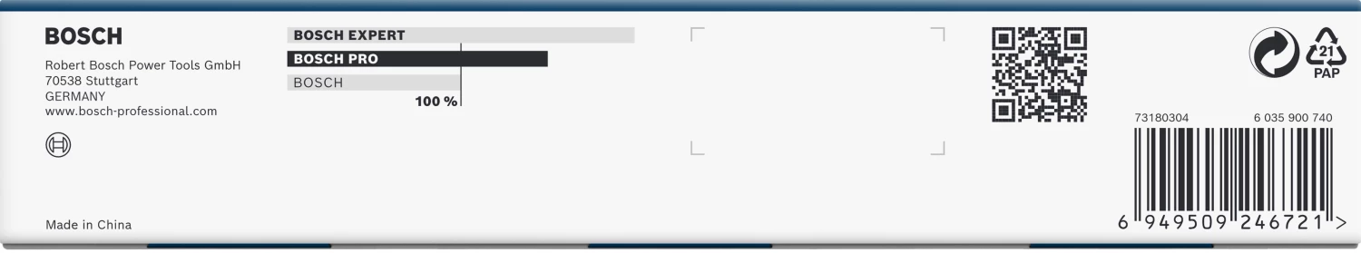 Bosch 2608003036 9-delige Pro Impact Doppenset In Etui - 3/8" thumbnail 3
