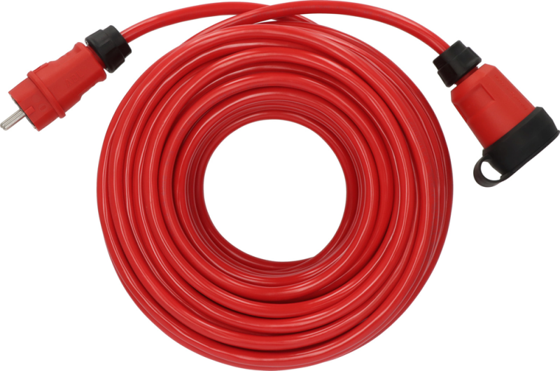 Brennenstuhl Professional VQ 2200 Verlengsnoer H07BQ-F 3G2,5 - IP44 - 25m - Rood