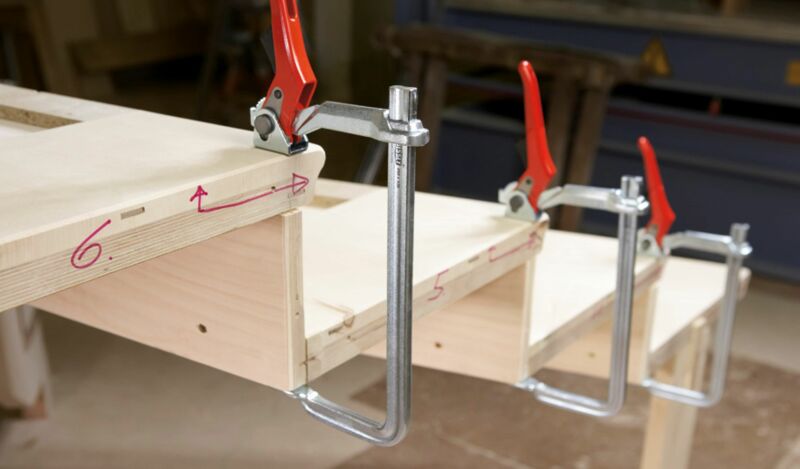 Bessey GSH60 ClassiX Snelspanklem - 120 X 600mm - Detailed view of the product