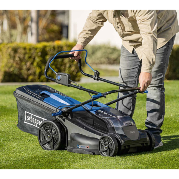 Scheppach Accu Grasmaaier 2x20V BC-MP430-X - Detailed view of the product