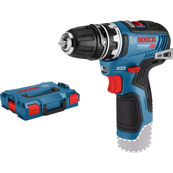 Bosch GSR 12V-35 FC 12V Li-Ion Accu Schroefboormachine Body In L-Boxx - Koolborstelloos