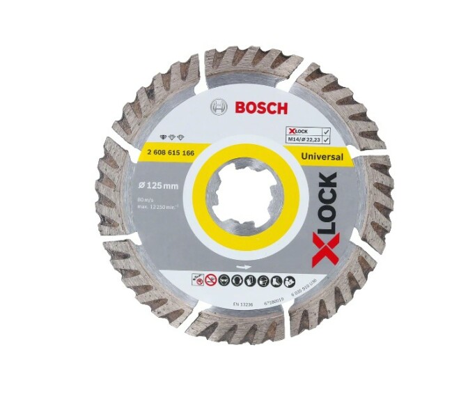 Bosch 2608615247 Diamantschijven Twinpack 125 X 22,3 X 1,6mm