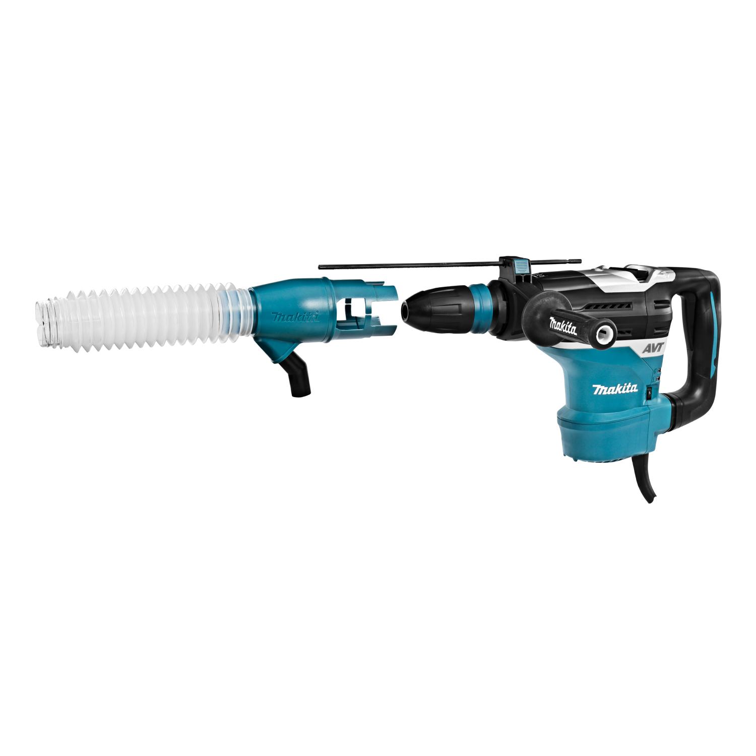 Makita HR4013CV SDS-max Combihamer Incl. Stofafzuigset In Koffer - 1100W - 8J thumbnail 3