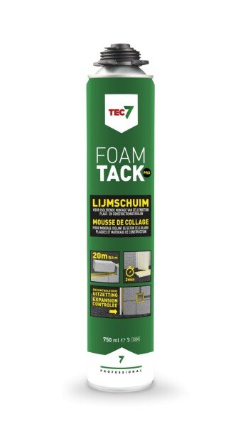 TEC7 FoamTack Pro Lijmschuim - 750ml (12st) - Detailed view of the product