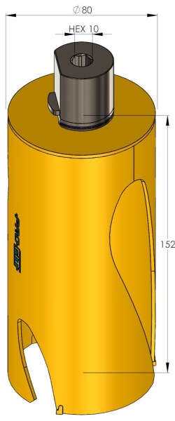 ProFit 9281080 Multi Purpose Long Gatenzaag - 80mm - Detailed view of the product