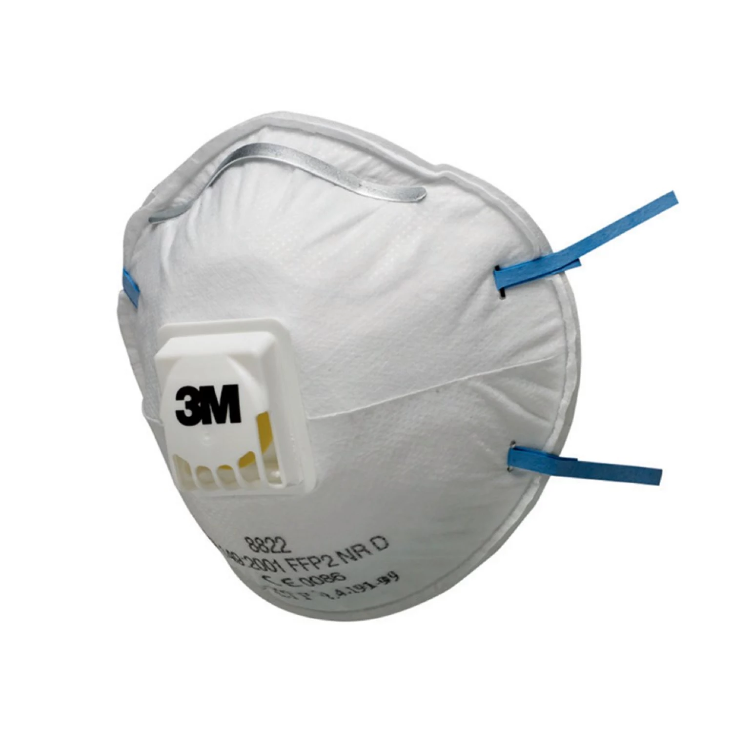 3M 8822 Stofmasker - FFP2 - Met Ventiel