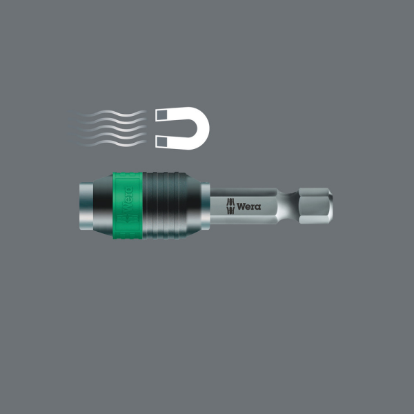 Wera 5052502001 Rapidaptor Universele Bithouder - 1/4"X 50mm - 889/4/1 K - Detailed view of the product