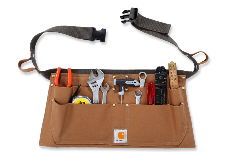 Carhartt Firm Duck Half Apron Carhartt Brown - M - Default image for the product