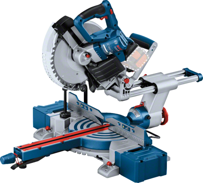 Bosch GCM 18V-254 D 18V Accu Kap- En Verstekzaag Body - Detailed view of the product