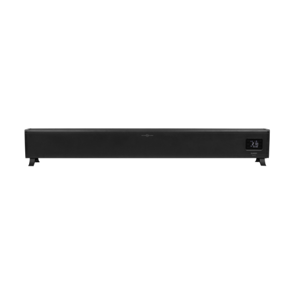 EUROM Alutherm Baseboard 2500 Wifi Black Convectorkachel - 2500W - 100m3 - Detailed view of the product