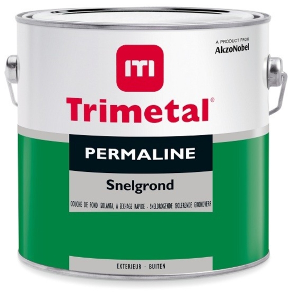 trimetal permaline snelgrond wit 2.5 ltr