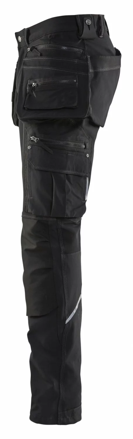 Blåkläder X1900 Werkbroek 4-weg Stretch 1998 - Zwart - Maat 56 (XL) thumbnail 3