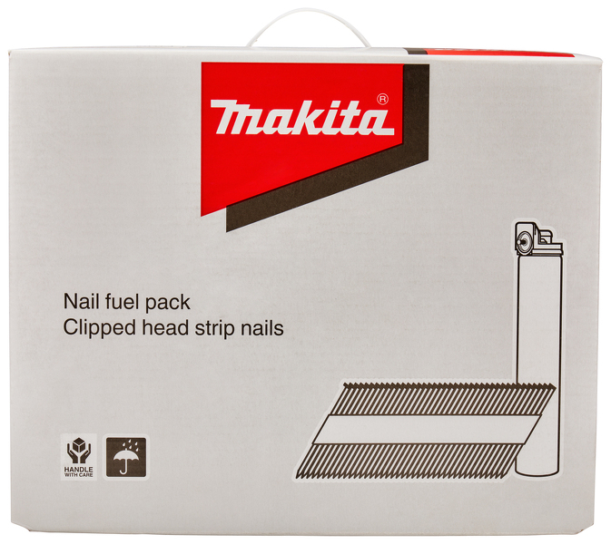 Makita P-77176 Spijkers - Geringd - Gegalvaniseerd - 3,1 X 90mm (2000st.) - Detailed view of the product