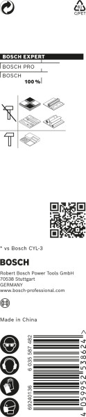 Bosch 2608900569 EXPERT Universeelboor HEX-9 MultiConstruction - 3x45x90mm - Detailed view of the product