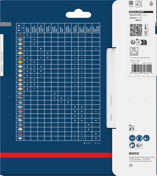 Bosch 2608644128 Expert Cirkelzaagblad - 165 X 20 X 48T - Gemelamineerde Plaat - Carbide - Detailed view of the product