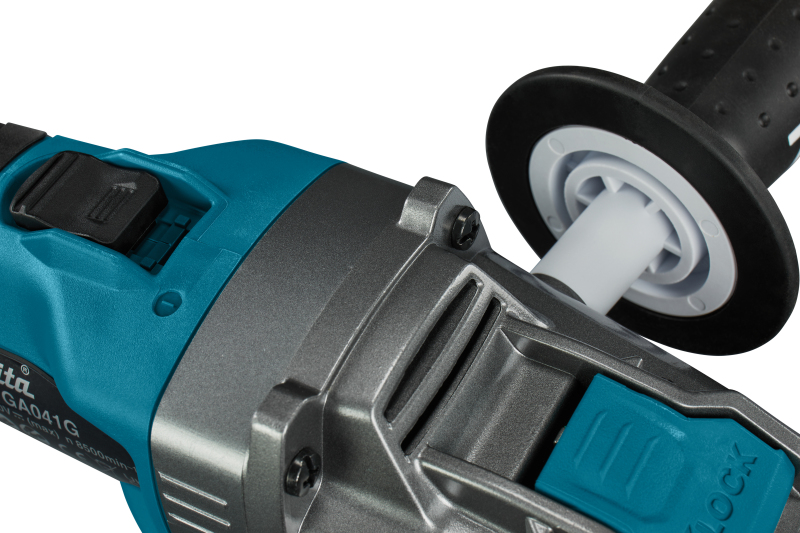 Makita GA041GZ 40V Max Li-Ion Accu Haakse Slijper Body - X-Lock - 125mm - Detailed view of the product