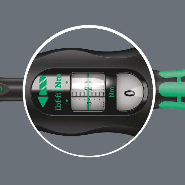 Wera 05075622001 Momentsleutel Met Omschakelbare Ratel - 40-200Nm - 1/2" - Detailed view of the product