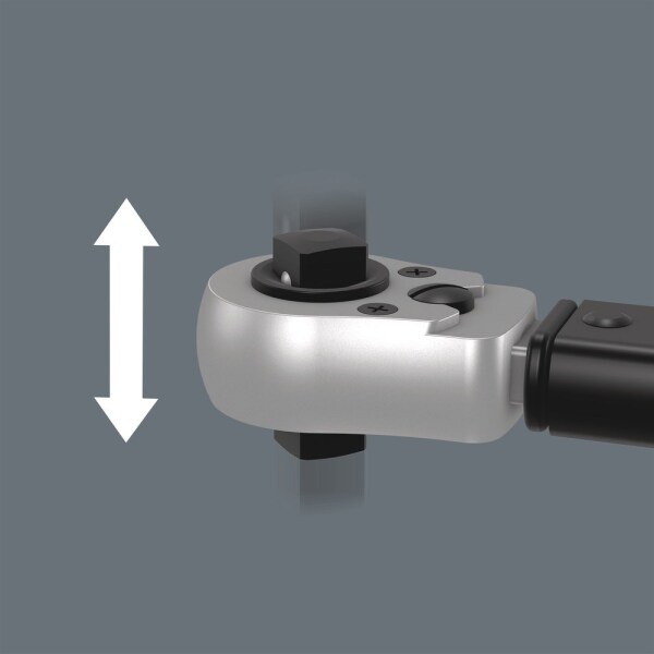 Wera 05075631001 Click-Torque E 1 Push R/L Draaimomentsleutel - 200-1000 Nm - Doorsteekvierkant 3/4"- Rechts/Links - Detailed view of the product
