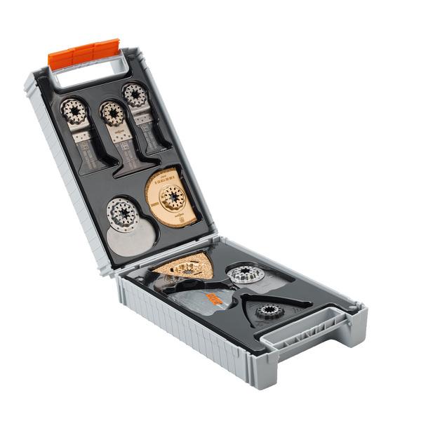 Fein 35222967060 26-delige Multitool Set Best Of Starlock Renovation - Detailed view of the product