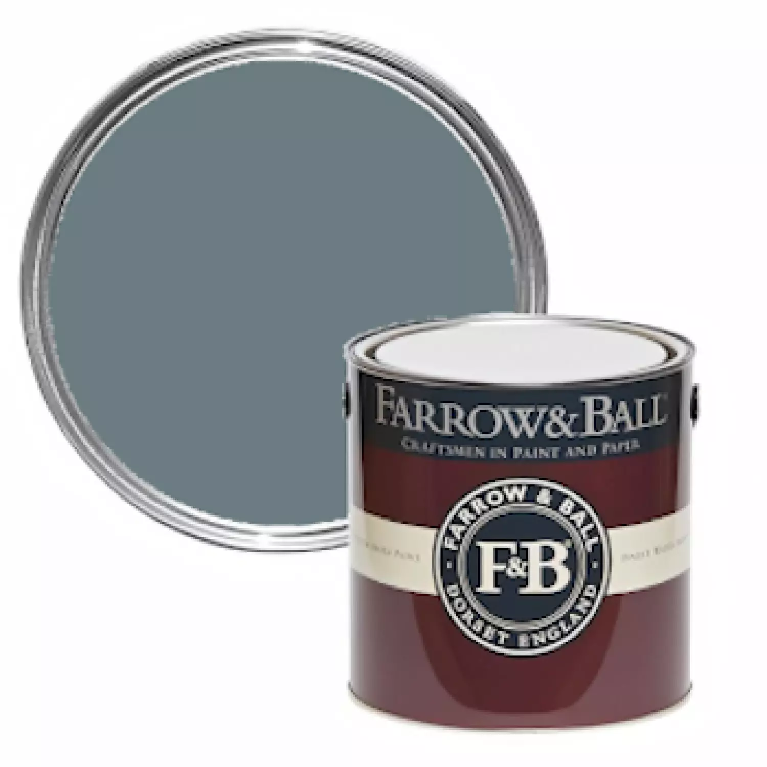 Farrow&Ball Modern Eggshell Barrow Blue No. G8 - 0,75L