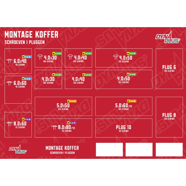 Dynaplus 0289.25.00100 1190-delige Montagekoffer L-Boxx - Detailed view of the product