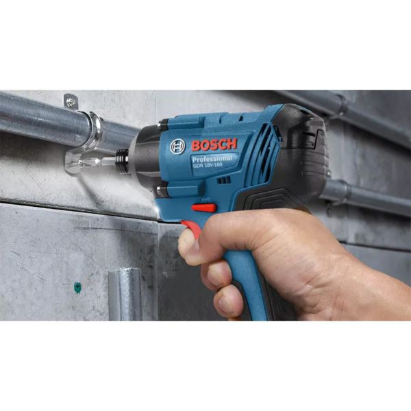 Bosch GDR 18 V-160 18V Li-Ion Accu Slagschroevendraaier Body - 160Nm - Detailed view of the product