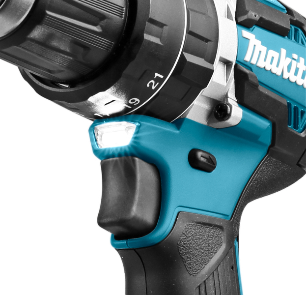 Makita DHP484RTJ 18V Li-Ion Accu Klopboor- /schroefmachine Set (2x 5.0Ah Accu) In Mbox - Koolborstelloos - Detailed view of the product