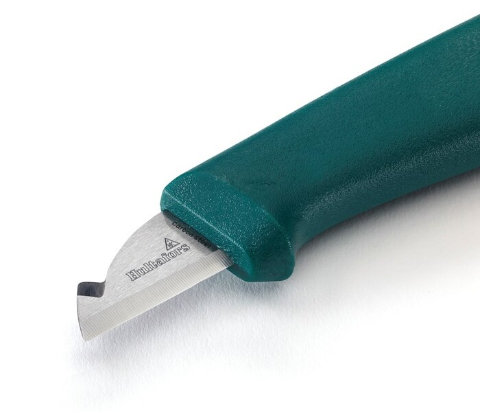 Hultafors ELK-L Elektriciensmes Inclusief Draagholster - 158mm - Voor Linkshandigen - Detailed view of the product