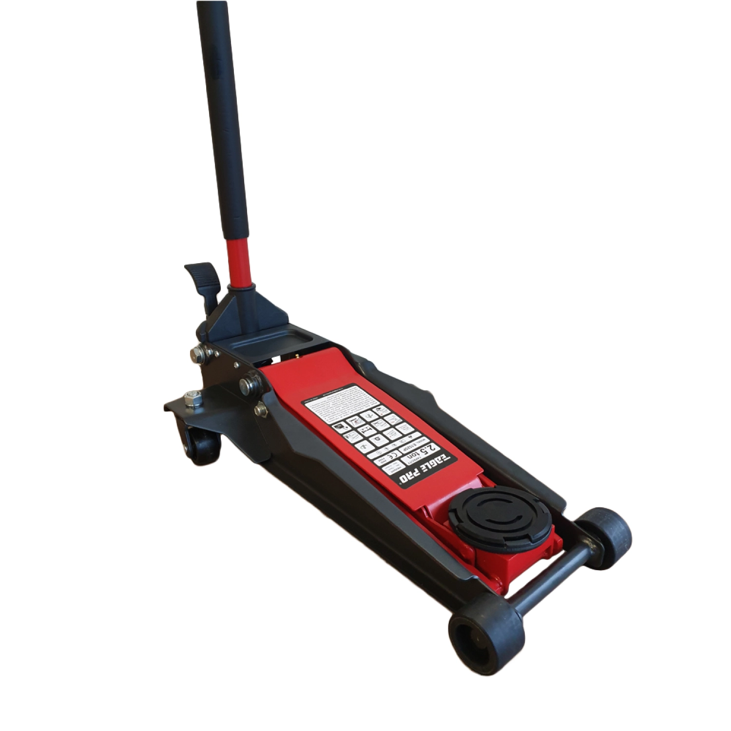 Eagle Pro E-1525P Professionele Garagekrik Extra Laag Met Voetbediening - 2.5 Ton
