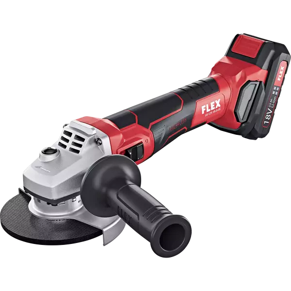 Flex LB 125 18.0-EC/5.0 Set Li-Ion Accu Haakse Slijper Set (2x 5.0Ah) In L-Boxx - 125mm - Variabel - 18V - Detailed view of the product