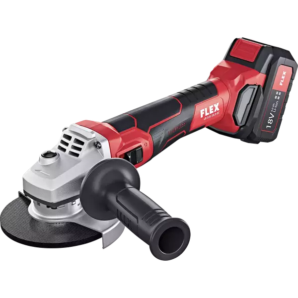 Flex LB 125 18.0-EC/5.0 Set Li-Ion Accu Haakse Slijper Set (2x 5.0Ah) In L-Boxx - 125mm - Variabel - 18V - Detailed view of the product