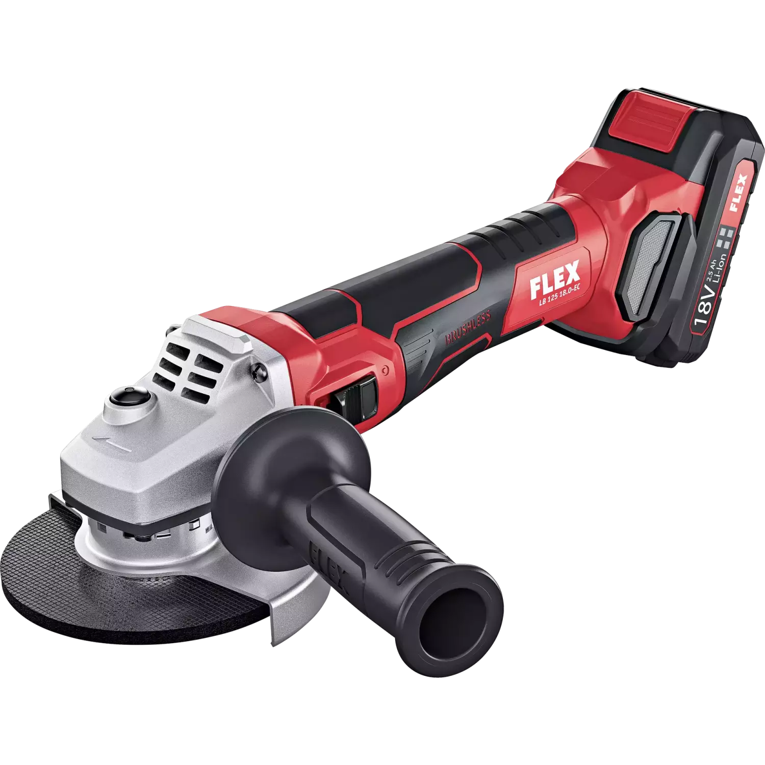 Flex LB 125 18.0-EC/5.0 Set 499331 Haakse accuslijper 125 mm 2.5 Ah, 5 Ah, 8 Ah