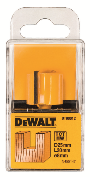 DeWALT DT90012 HM Groeffrees - 25 X 52mm - Detailed view of the product
